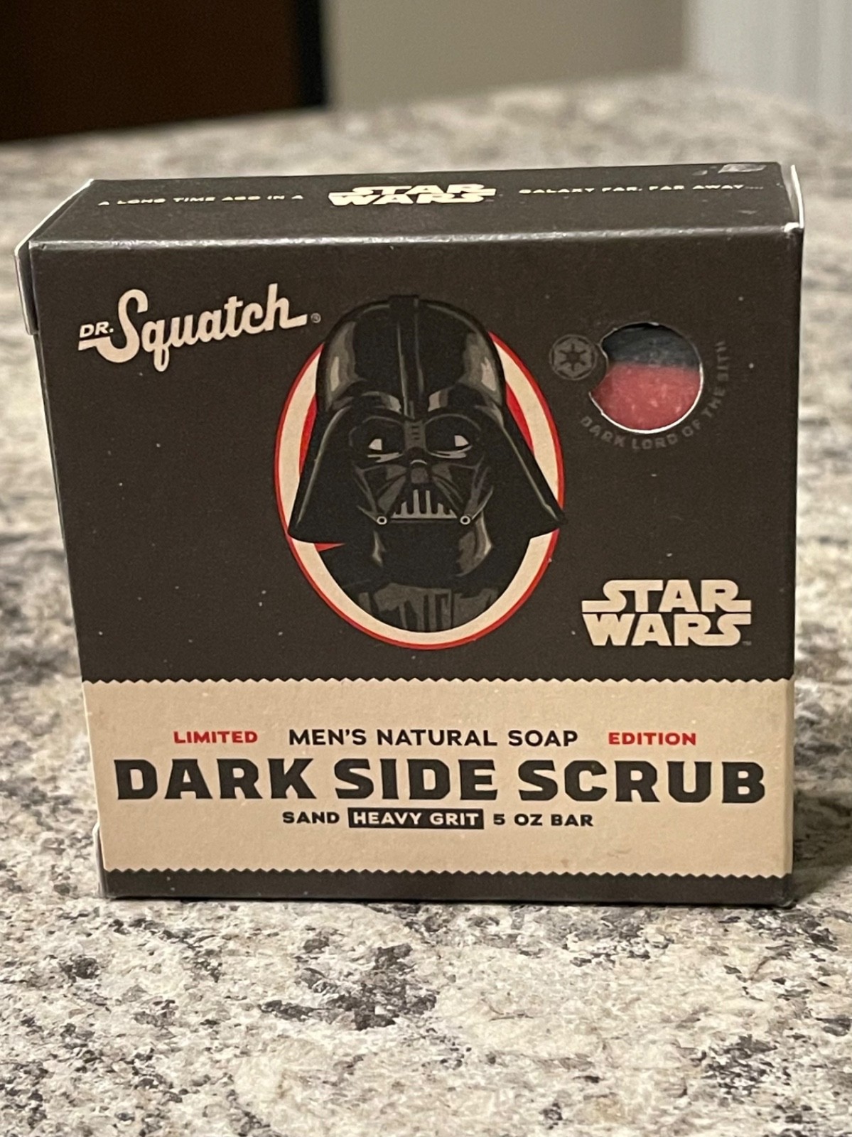 Dr Squatch Limited Edition STAR WARS Soap Complete 6 Bar Set Lot RARE! Vader