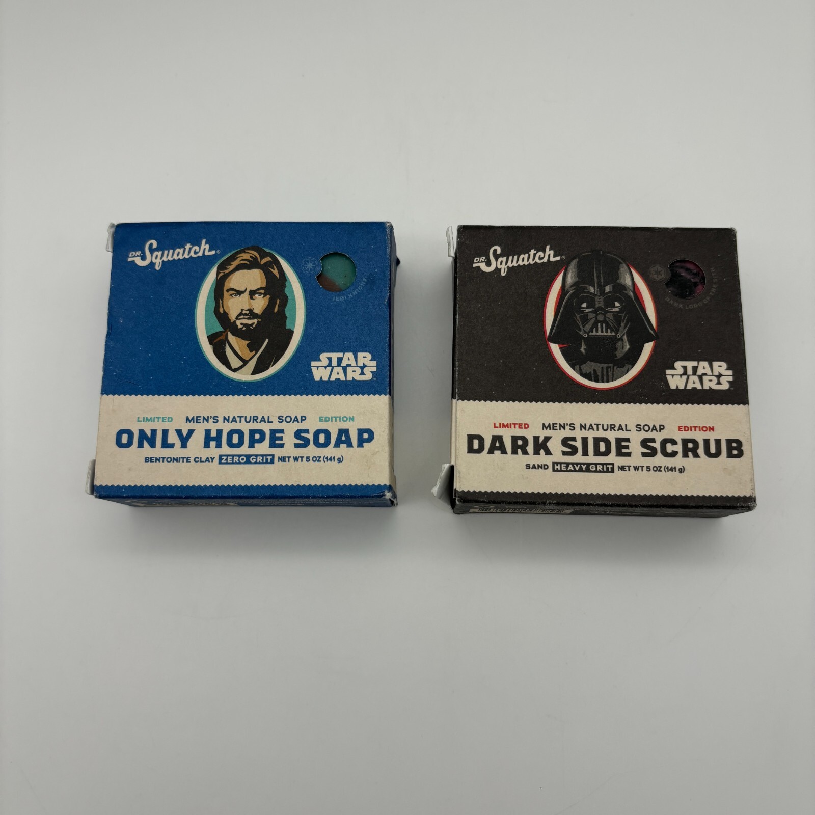 Dr. Squatch Men’s Limited Edition STAR WARS Only Hope Dark Side Scrub Soap Bars