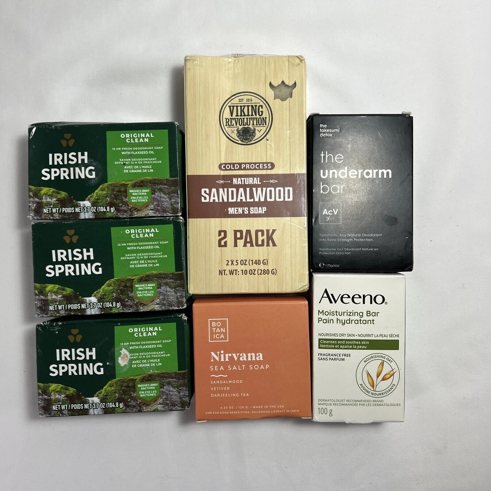 Large Bundle Lot of Assorted Bar Soaps Bundle *PLEASE READ DESCRIPTION*