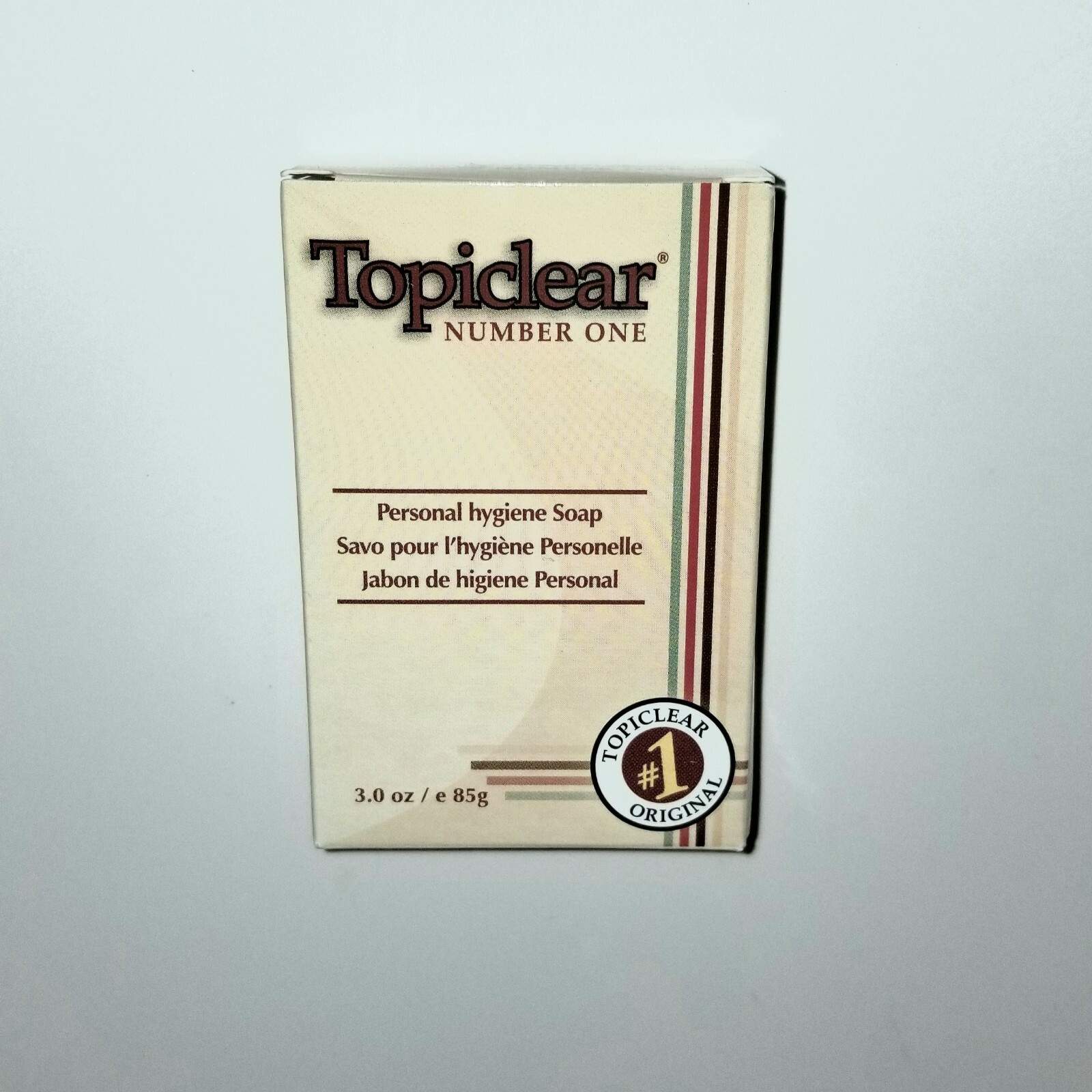 Topiclear Number One Soap 3.0 oz Size Select 3Pack 6Pack 12Pack