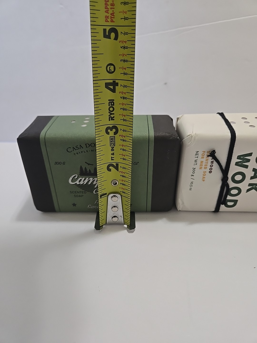 Casa Dos Aromas Oakwood/Forest SandalWood Scented Triple Milled Soap Men 10.5oz