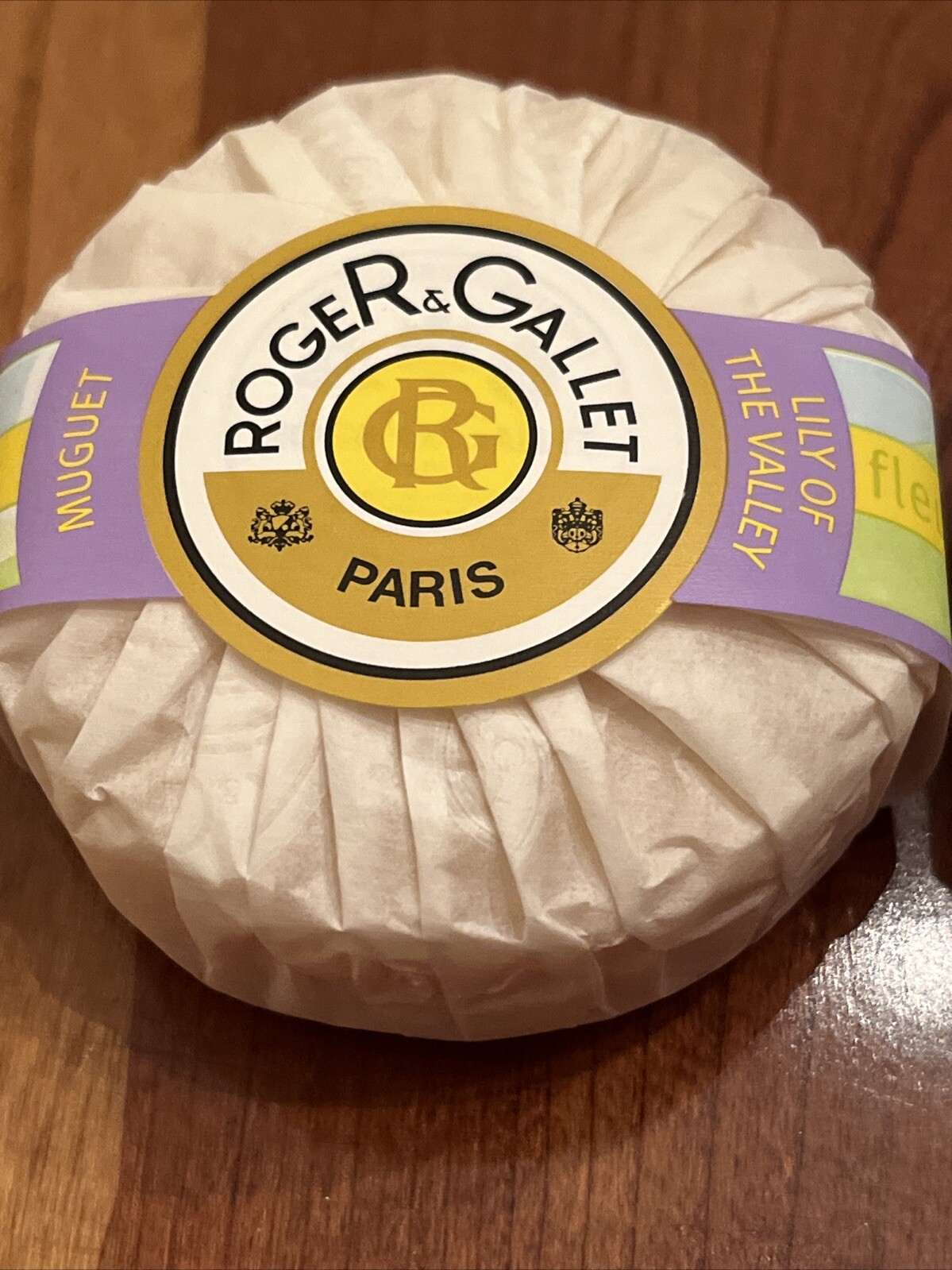Roger & Gallet PARIS Lily Of The Valley MUGUET Perfumed Soap 2 x 100g Sealed NEW