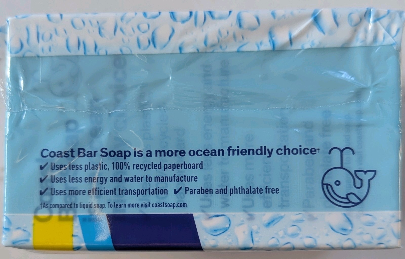 Pack of 2 Coast Deodorant Soap Bar Fresh Scent 4.12 oz Each Eye Opener New