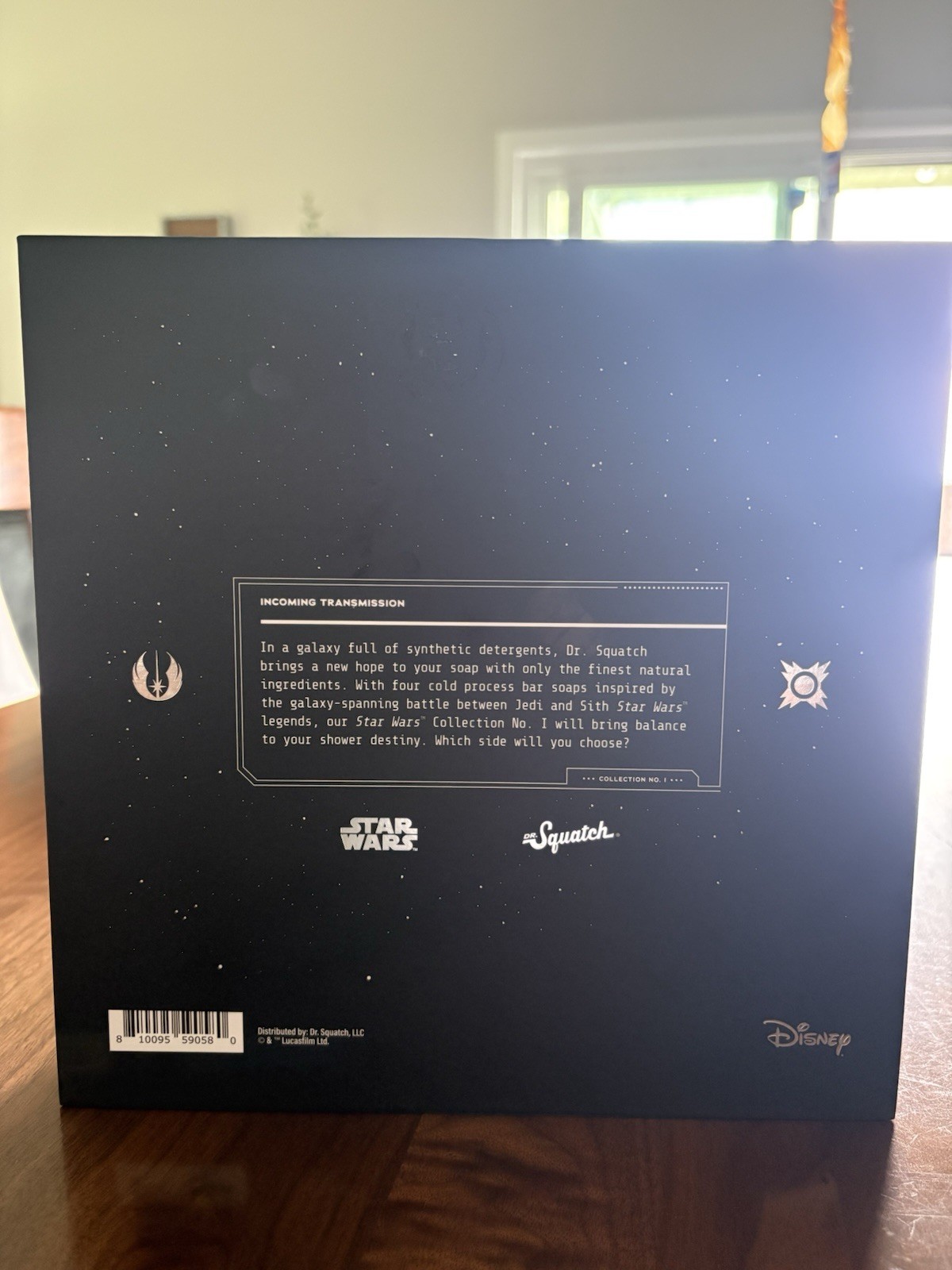 Dr Squatch Star Wars Soap Set 4 Bars of Soap, Collector’s Edition
