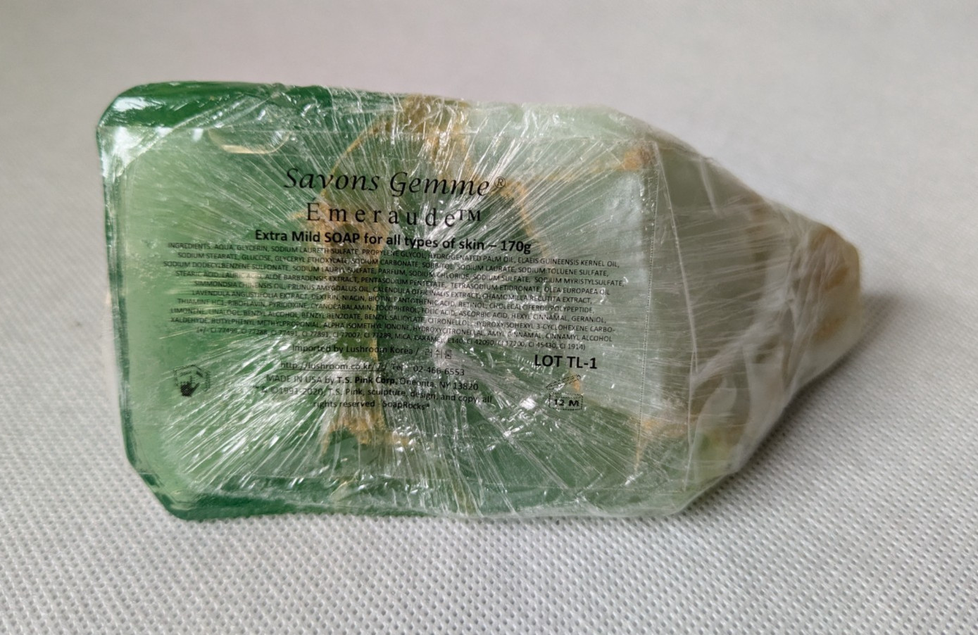 Savons Gemme Emeraude Decorative Soap Rock