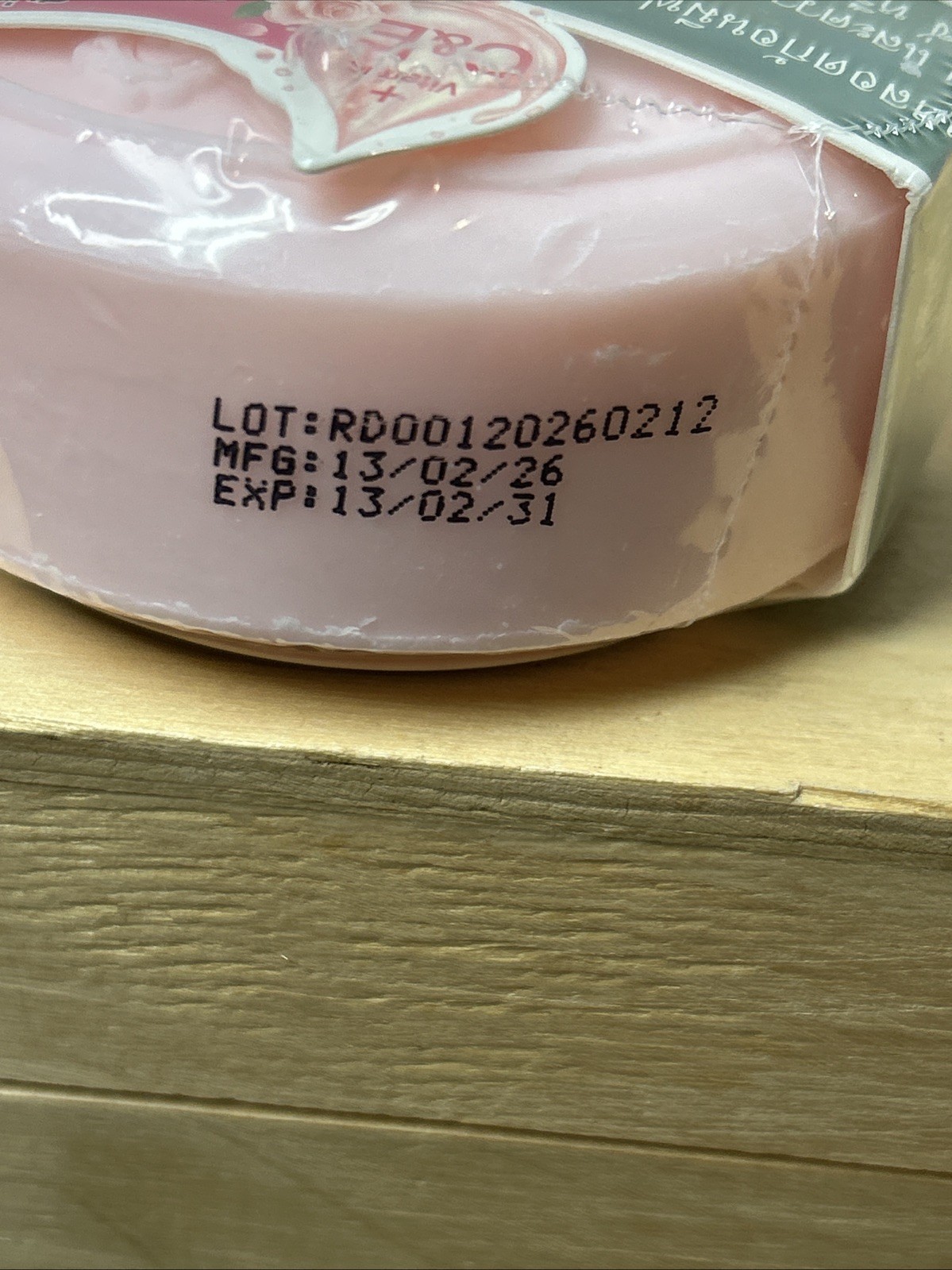 Rawra Soap Bar Rose Serum Vitamin C&E Bright Glasses Wearing Man Brand 170g Pink