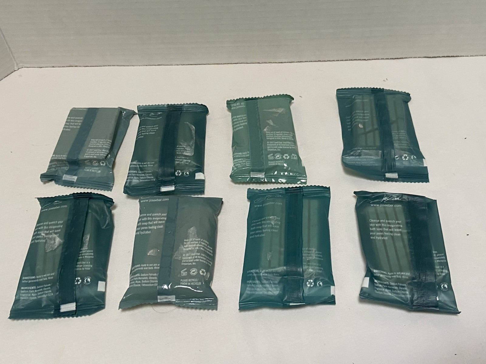 21 Lot Jose Eber Soap Bars Royale Rose Travel Sample 13 Facial 8 Body 1oz 30g