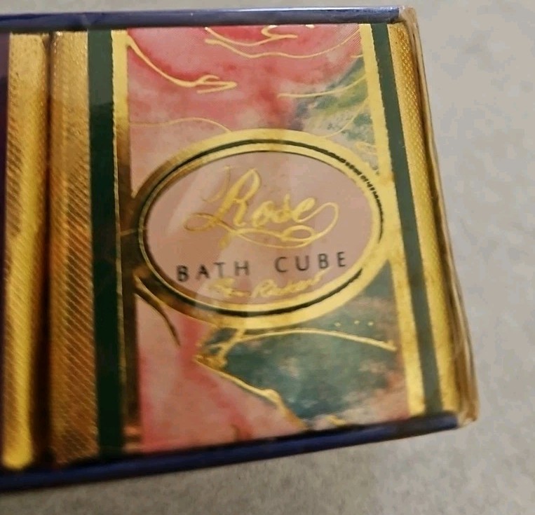 Vintage Country Floral by Ben Rickert English Bath Cubes Sealed 6wraps 12 Cubes