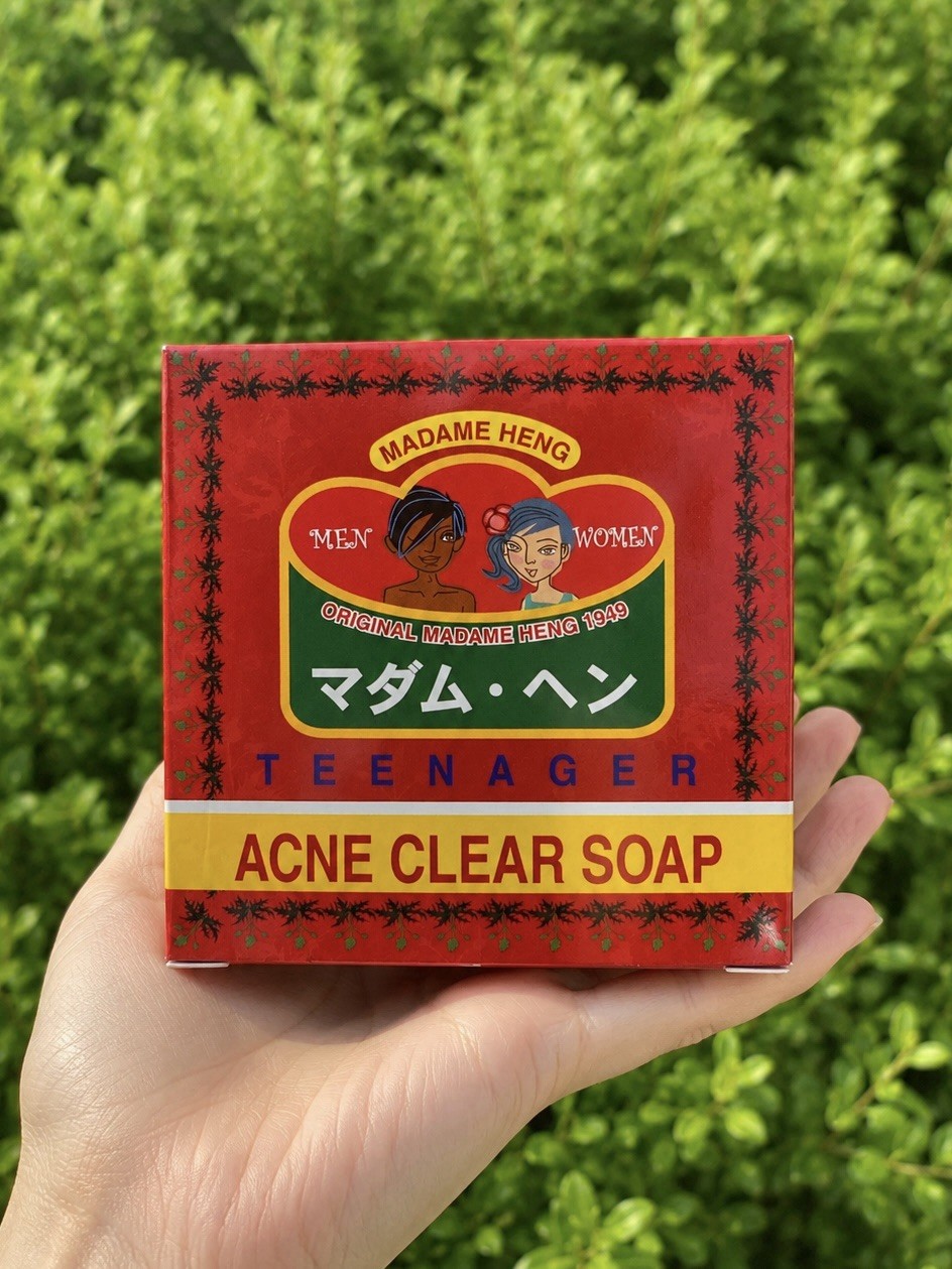 Madame Heng Teenager Acne Clear Soap Original Acne Herbal Formula 150g x 2 Bars