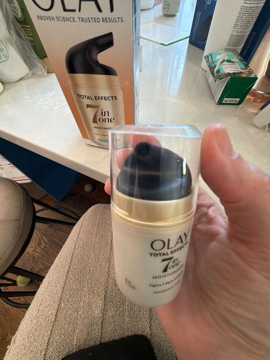 Olay Total Effects 7-in-1 Face Moisturizer Fragrance-Free 1.7 oz FAST 2 ship out