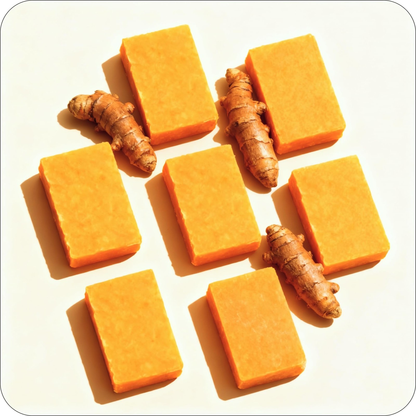 Organic Turmeric Soap for Dark Spots, Soap for Face, All Natural Face Wash