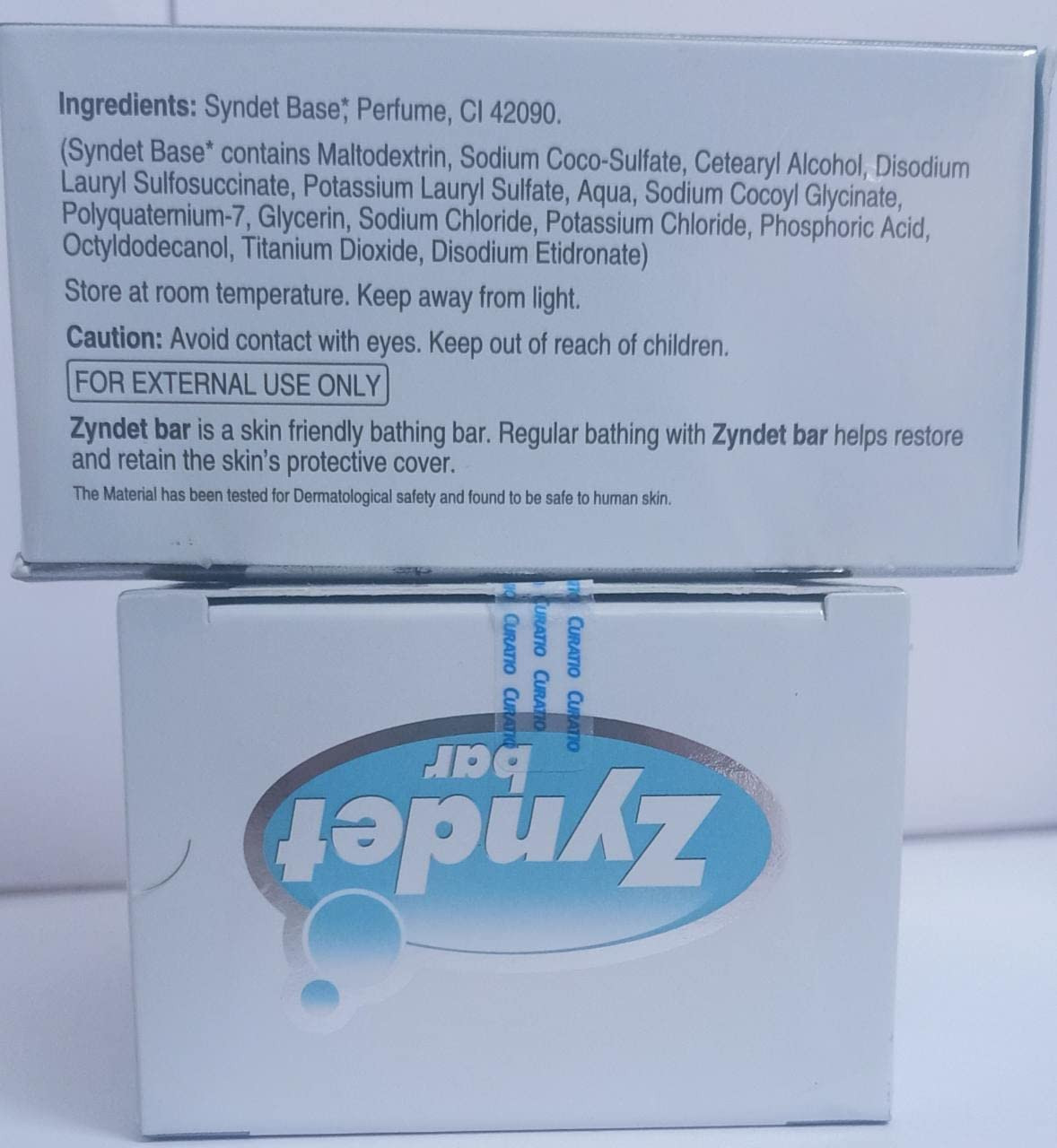 CURATIO Zyndet Bar 125G (Pack of 4)
