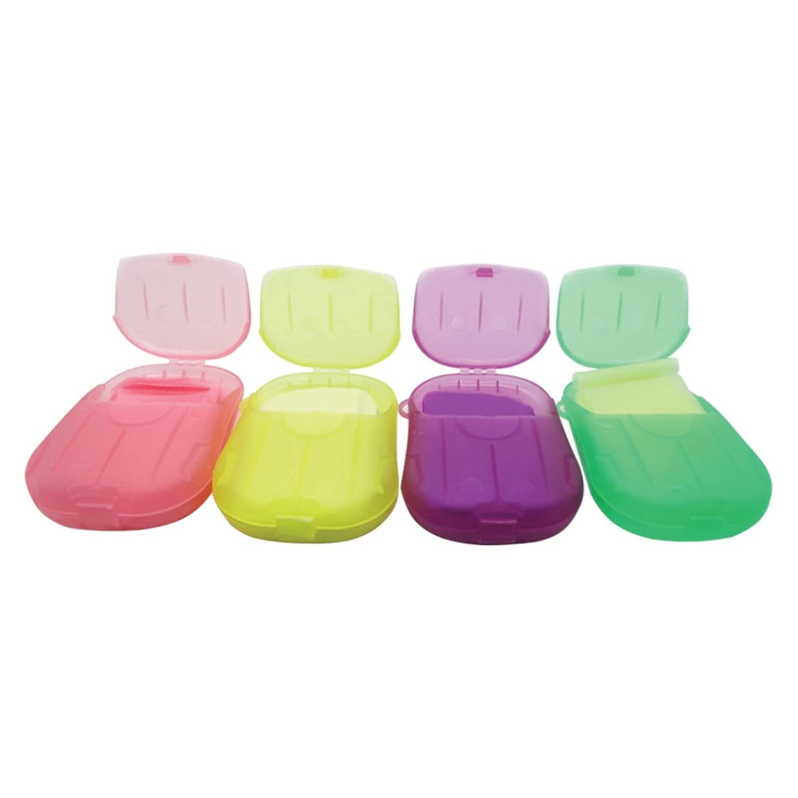 Paper Soap Sheets Assorted 4 Pack Portable Disposable for Travel Camping Hiking