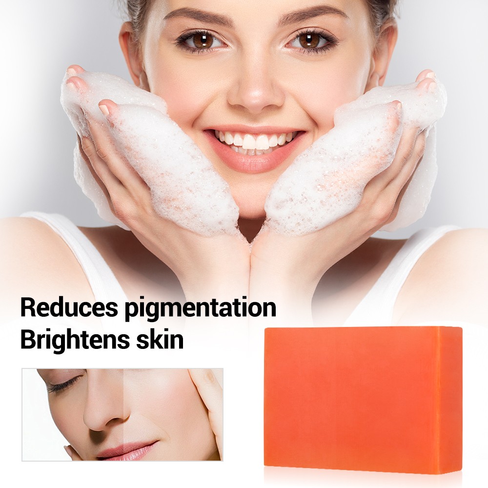 2XKojic Acid Essential Oil Soap Refreshing Moisturizing Cleaning Handmade Soap