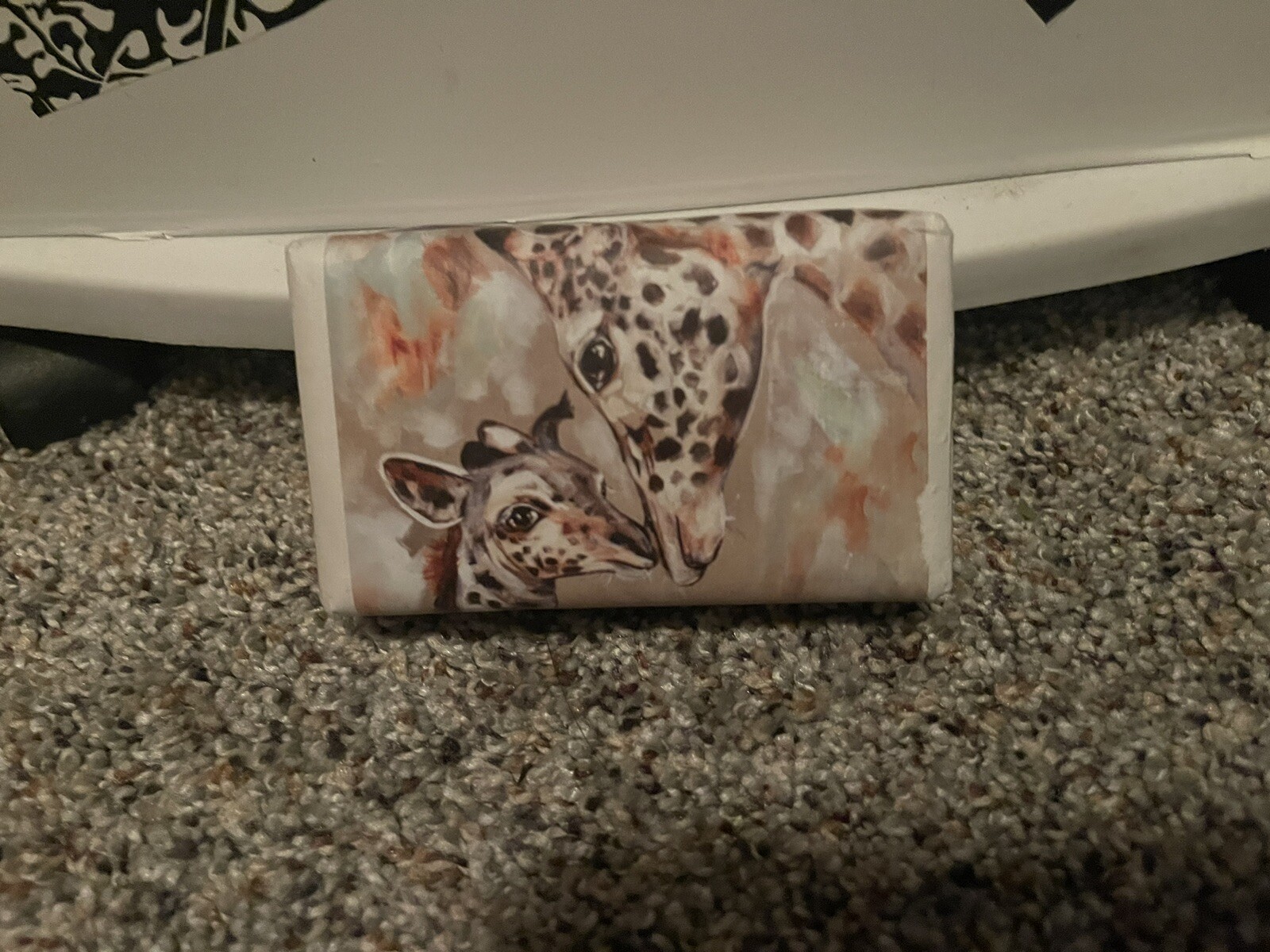 Amanda Brooks Art Series Huxter Soap “A Mothers Love” Giraffe