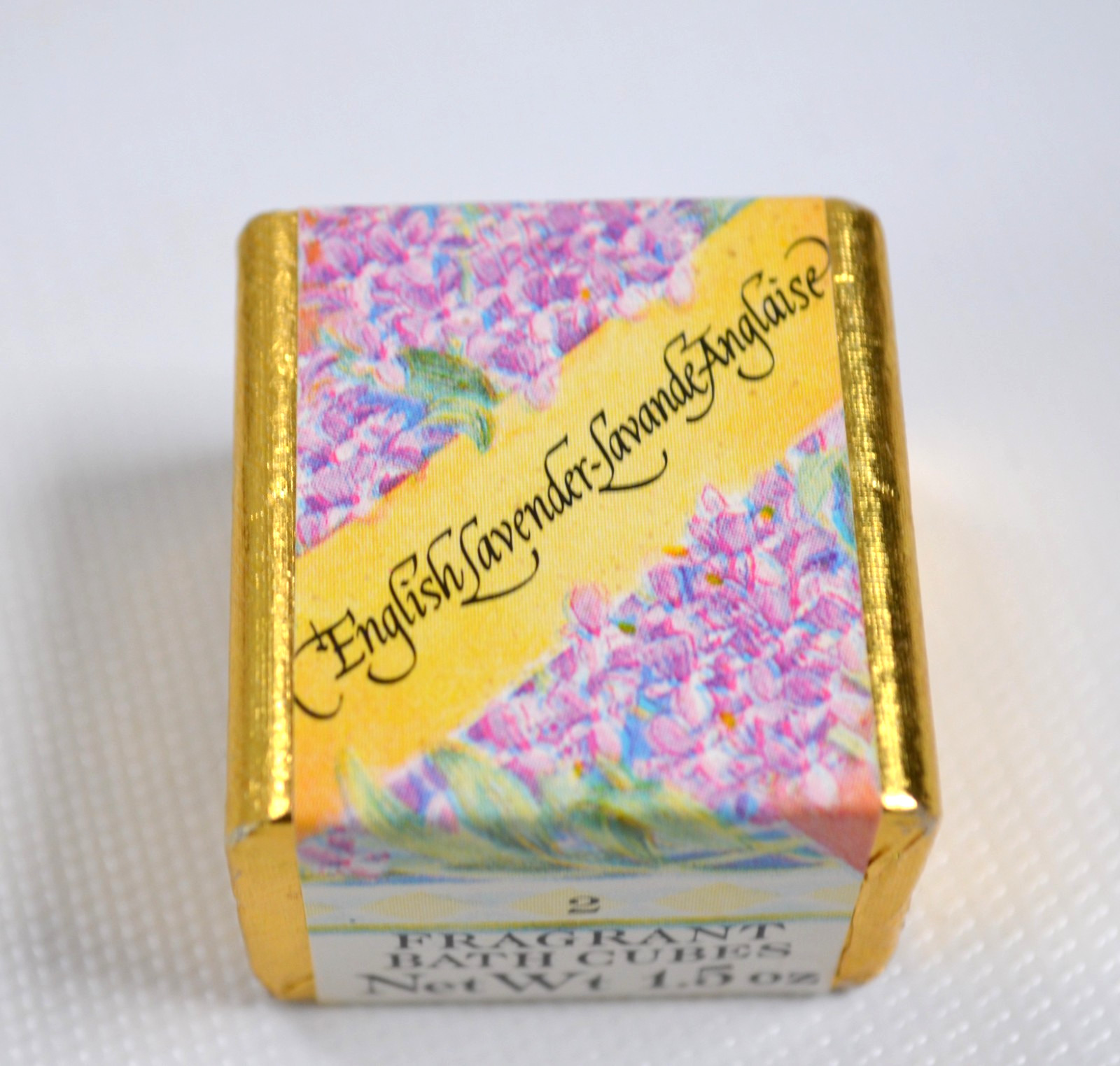 Misc Lot of 7 Fragrance Bath Cubes 45g/ 1.5 oz Sandalwood Lavender Rose Parfum