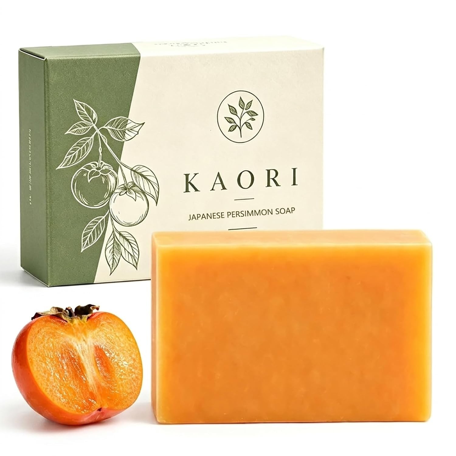 Kaori Persimmon Soap Deodorizing water retention for Mature Skin