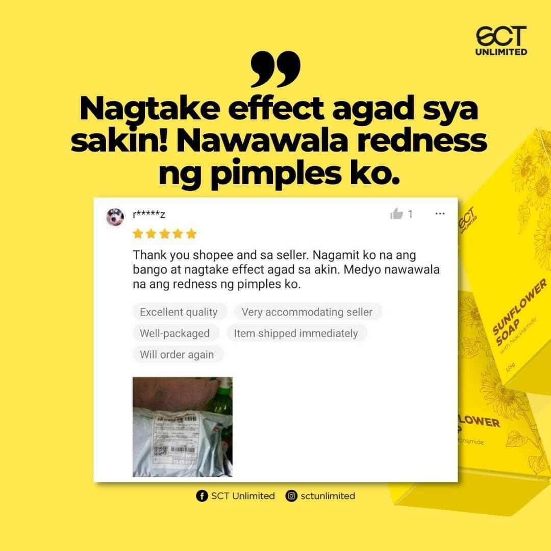 Skin Can Tell Sunflower Kojic Niacinamide Soap