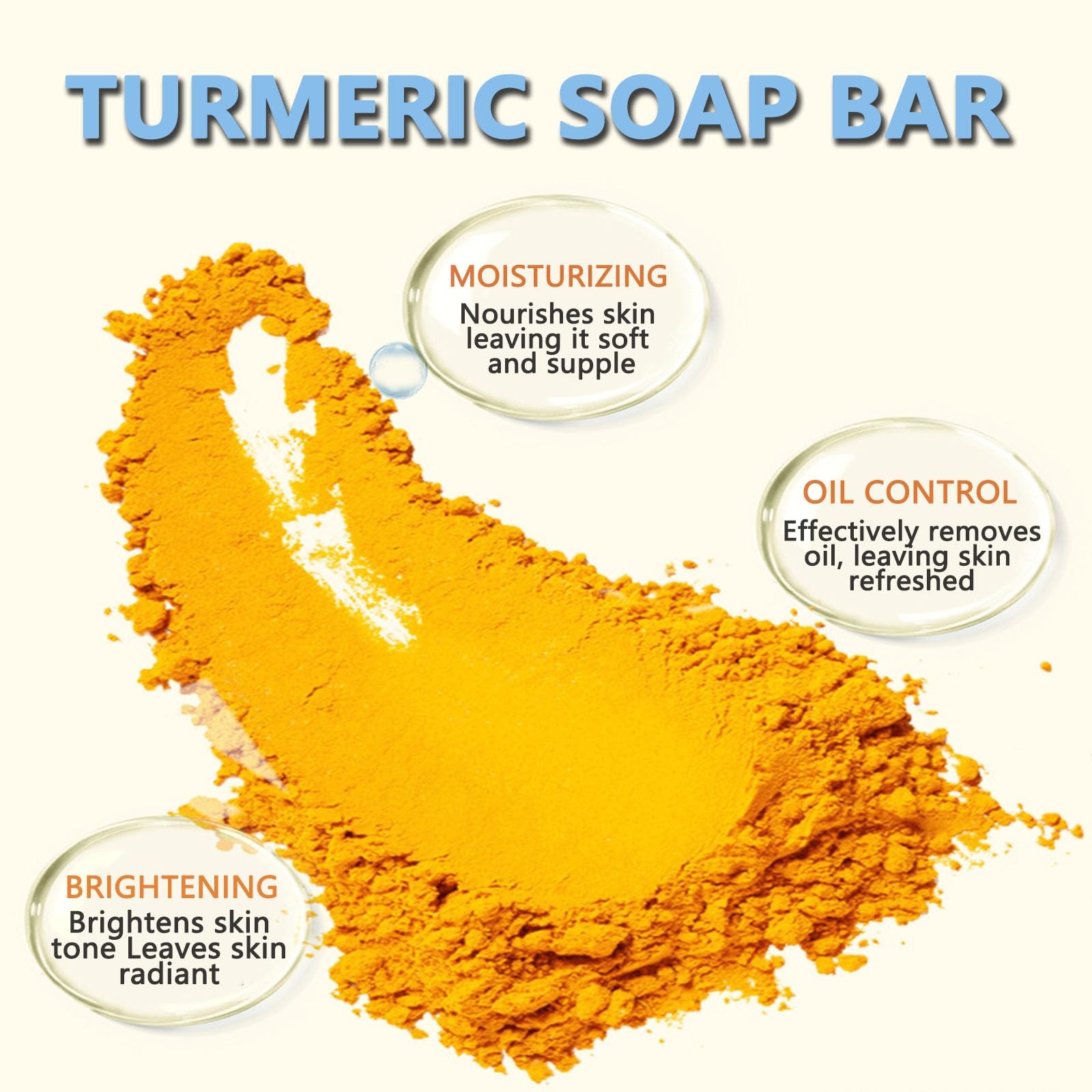 PARWENE Bacne Out Bar, Acne Healing Soap with Turmeric C & Alphaarbutin, Natu…