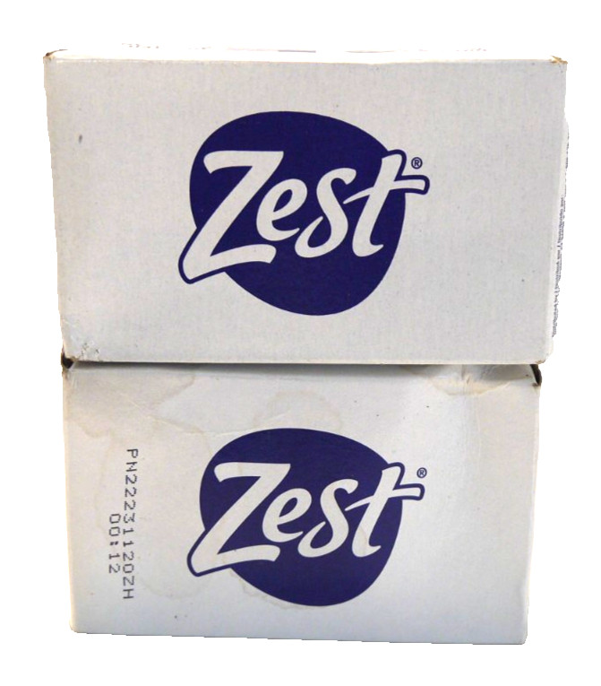 Zest 4.12 oz bar soap set of two, New