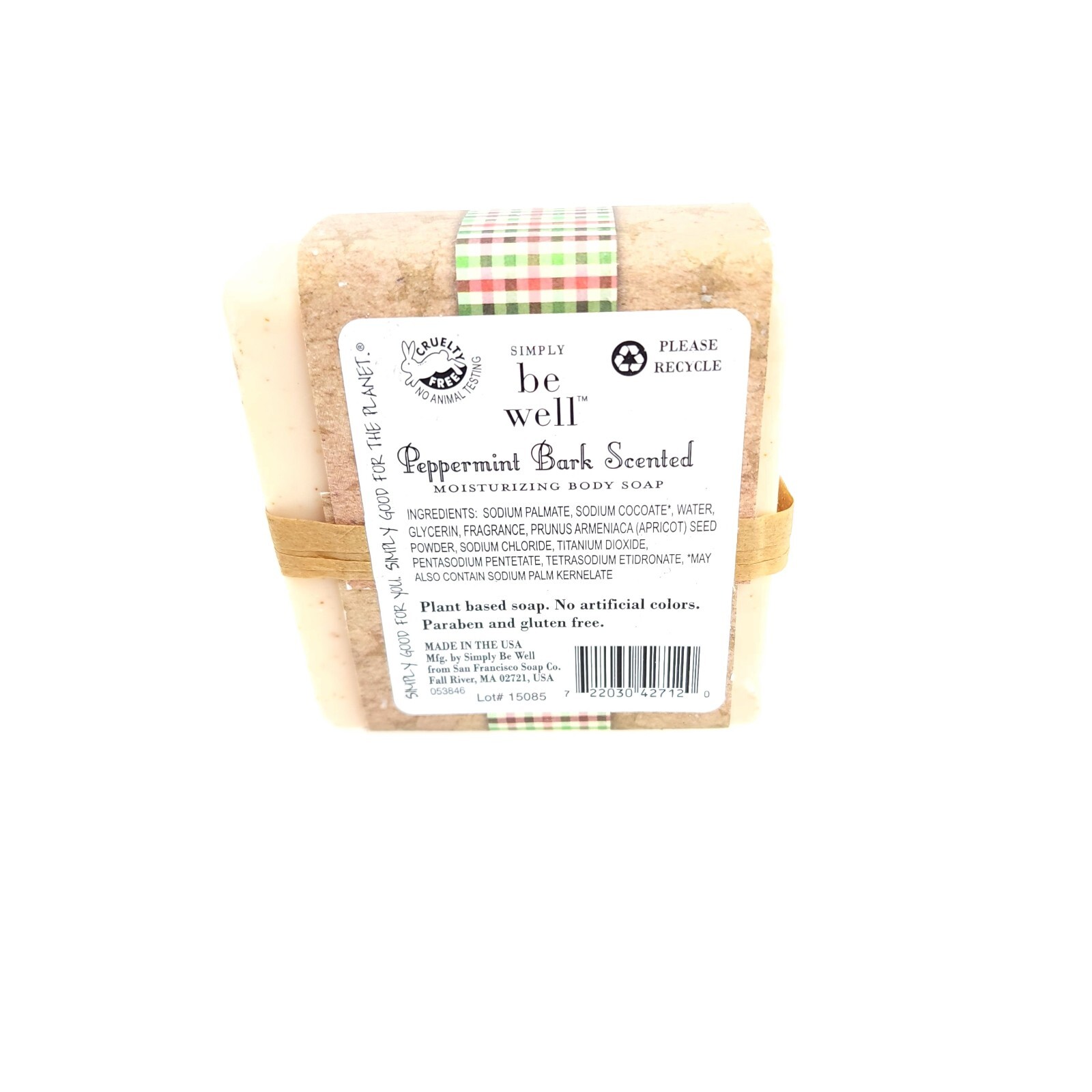 San Francisco Soap Company Peppermint Bark Scented Moisturizing Soap USA Seller
