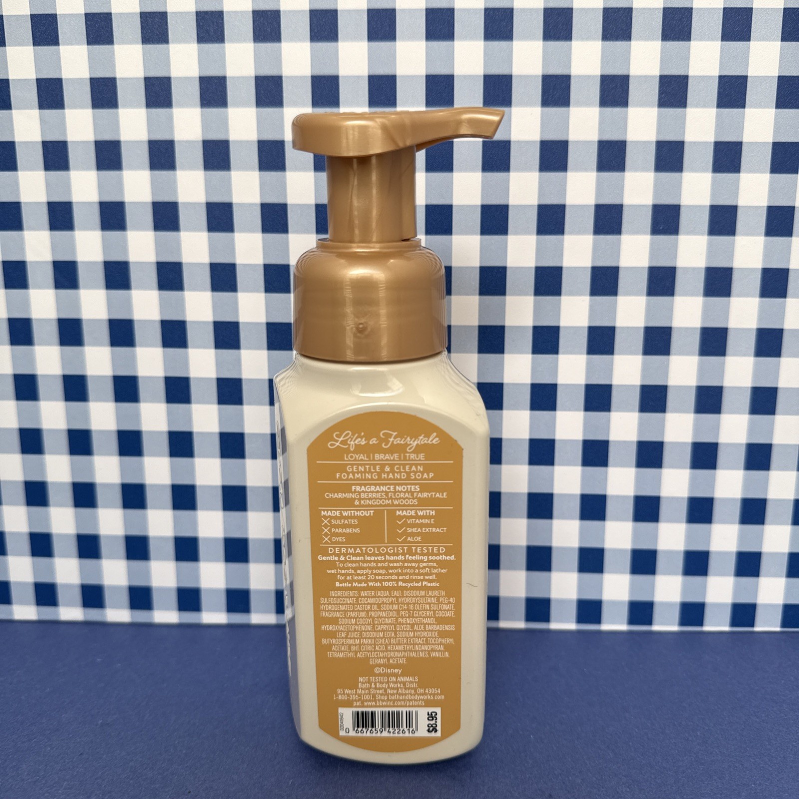 7X ~ Bath & Body Works ~ Disney Princess ~ Gentle Foaming Hand Soap ~ 1 OF EACH