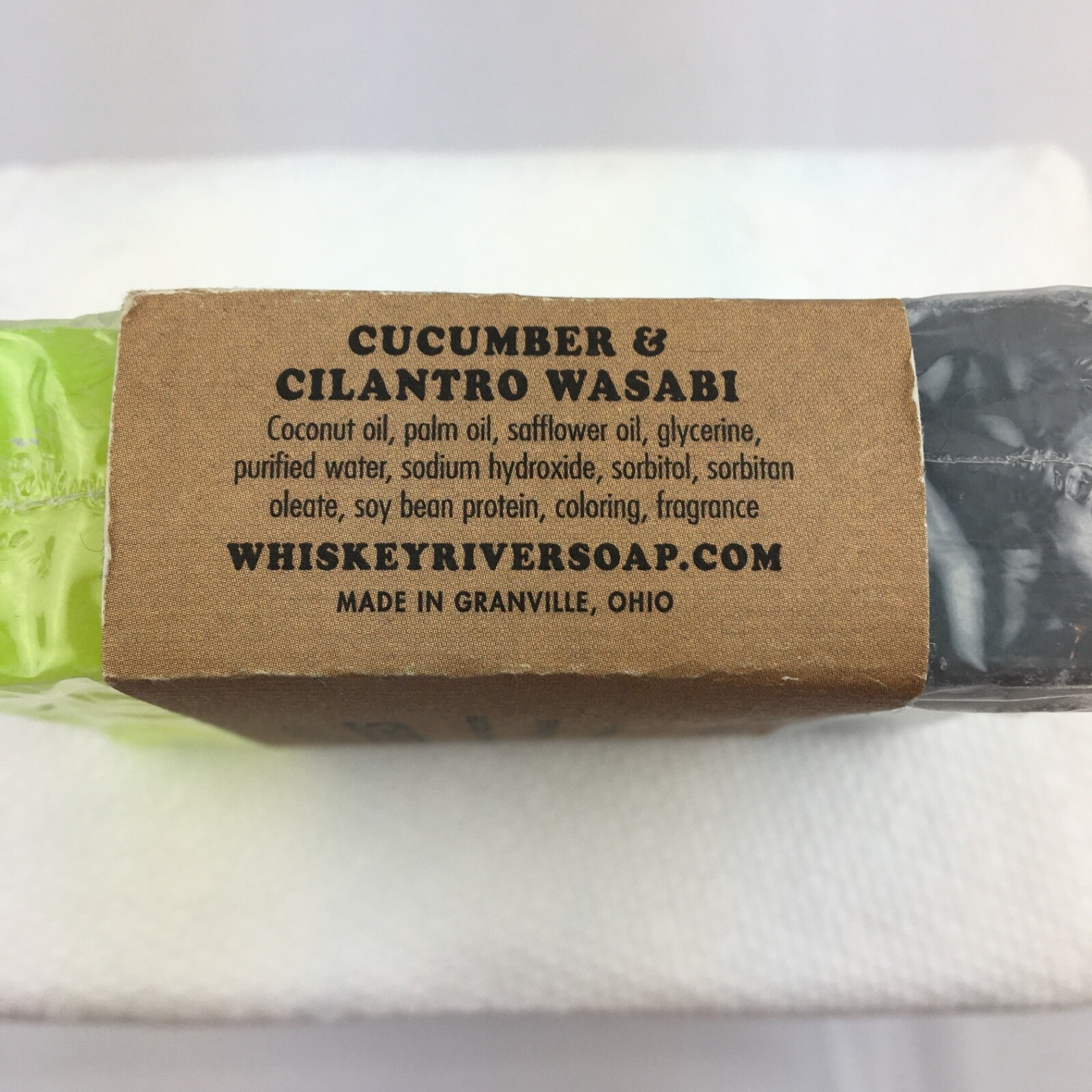 Whiskey River Soap Co Soap for Geeks WiFi Scented 6 Ounce Bar Green Gray