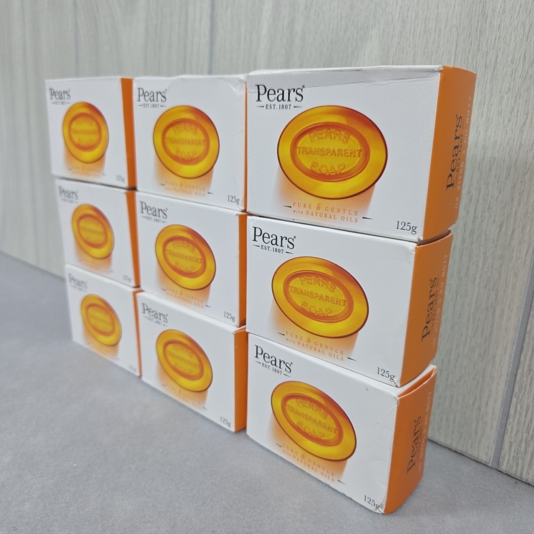 Pears Pure & Gentle Soap with Natural Oils 9 Pack Pure & Gentle Bar Soap