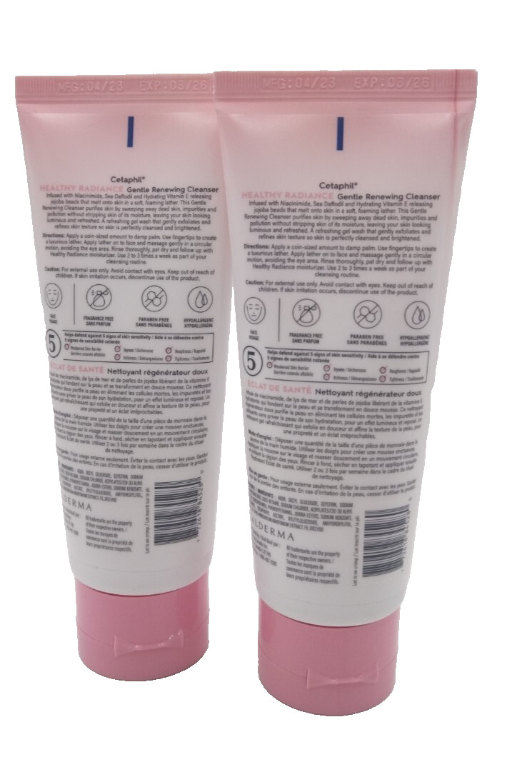 Cetaphil Bright Healthy Radiance Gentle Renewing Cleanser 100G