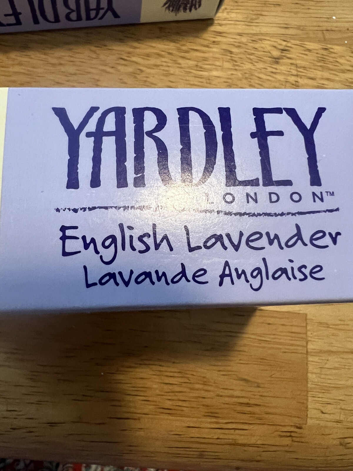 YARDLEY OF LONDON ENGLISH LAVENDER MOISTURIZING BAR 4.25 OZ Lot Of 4