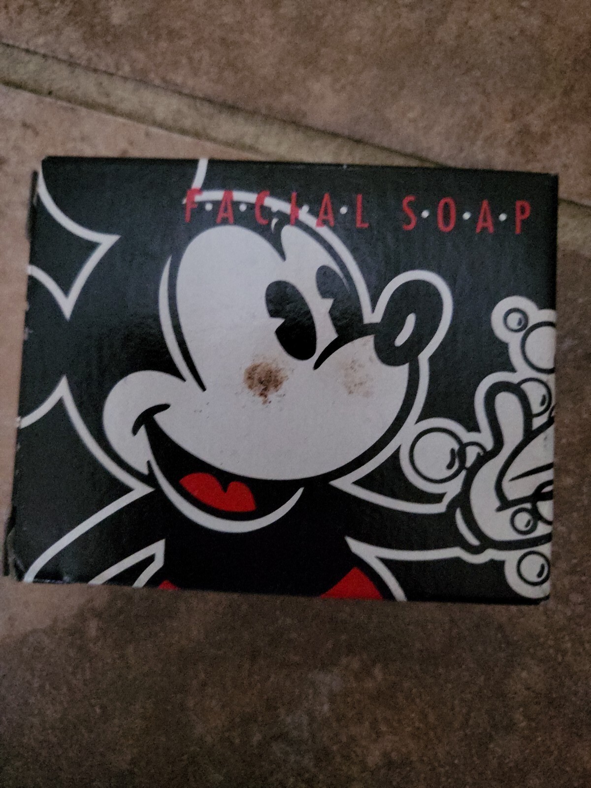 Vtg Disney Resorts Mickey Mouse Facial Bath Bar Soap Lot Of 5 1955 New