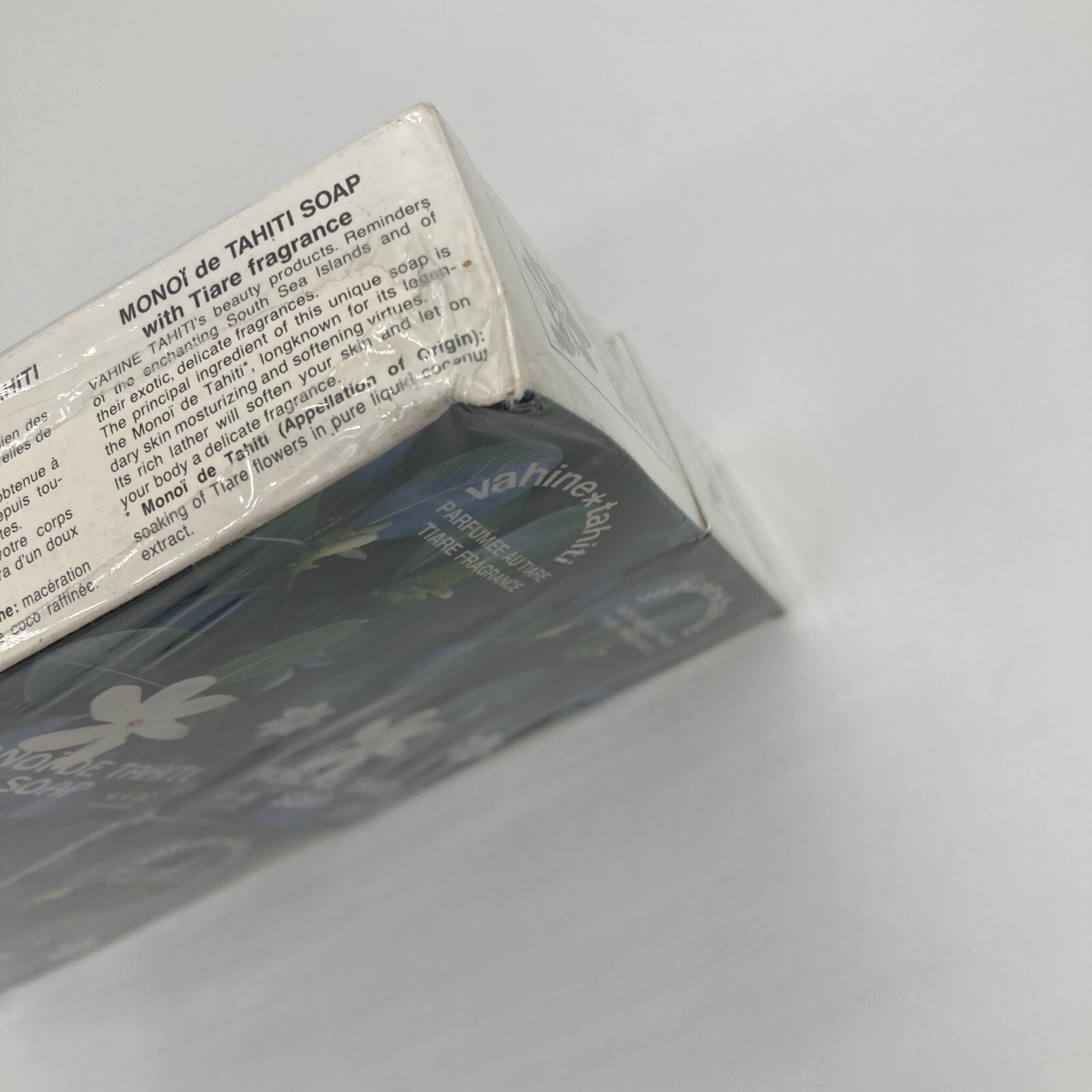 4 Bars Sealed Vintage 1980’s Vahine Tahiti Tiare Fragrance Monoi De Tahiti Soap