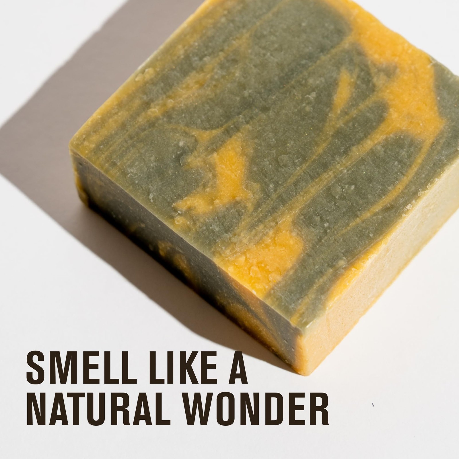 Cold Processed Mens Bar Soap – Subtle Amber + Sandalwood Scent – Deeply Clean…