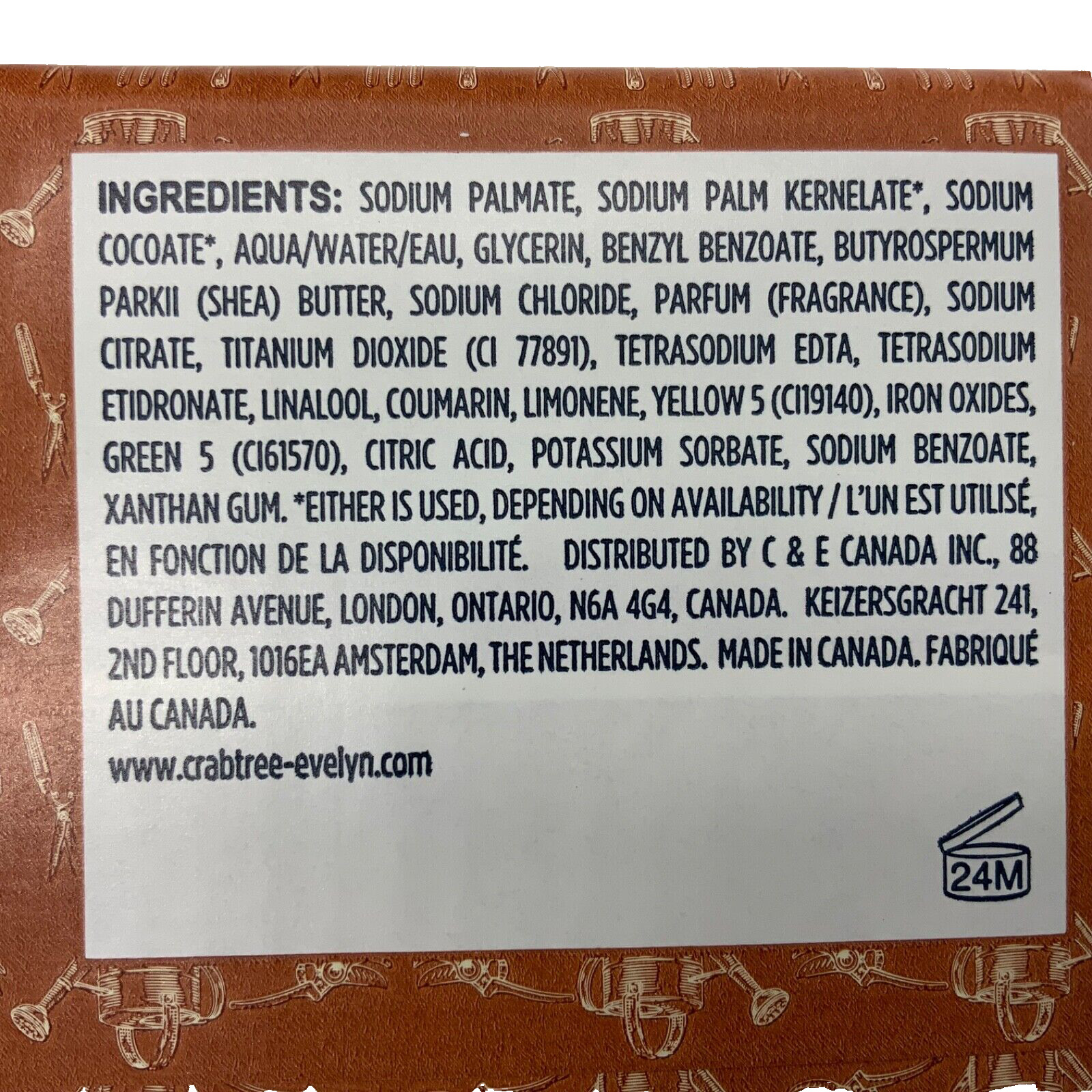 Crabtree & Evelyn Gardeners Bar Soap Triple Milled 10.5oz (3×3.5oz) 3pc Set