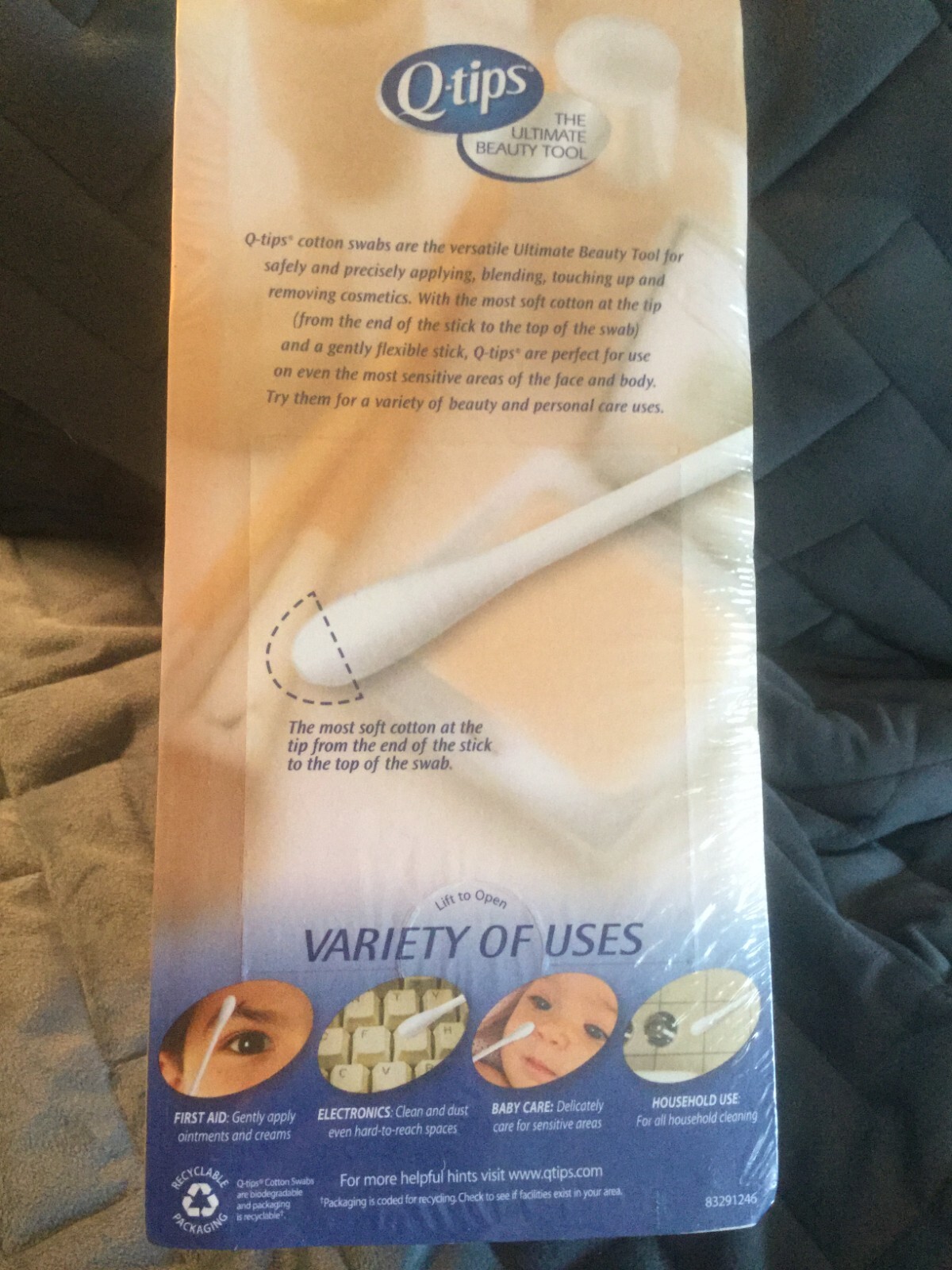 Q-TIPS COTTON SWABS 1530 TOTAL – READ