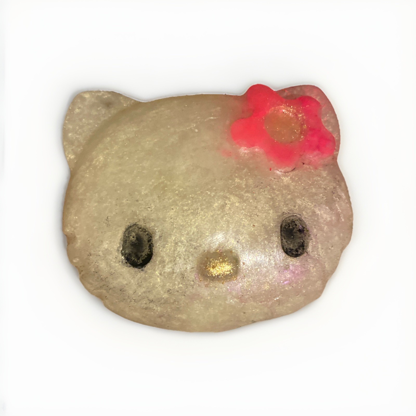 Handmade Hello Kitty Kawaii Cat Face Soap Glycerin Bar Soap