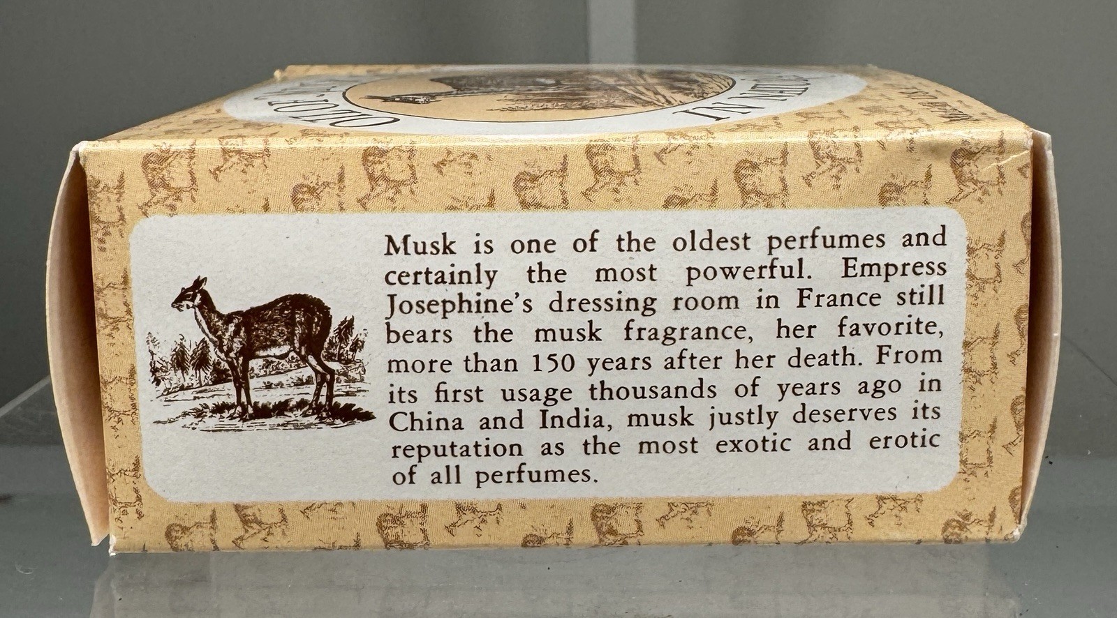 Scarce Vintage Crabtree & Evelyn OIL OF MUSK Soap 3.75oz. 1970’s NIB