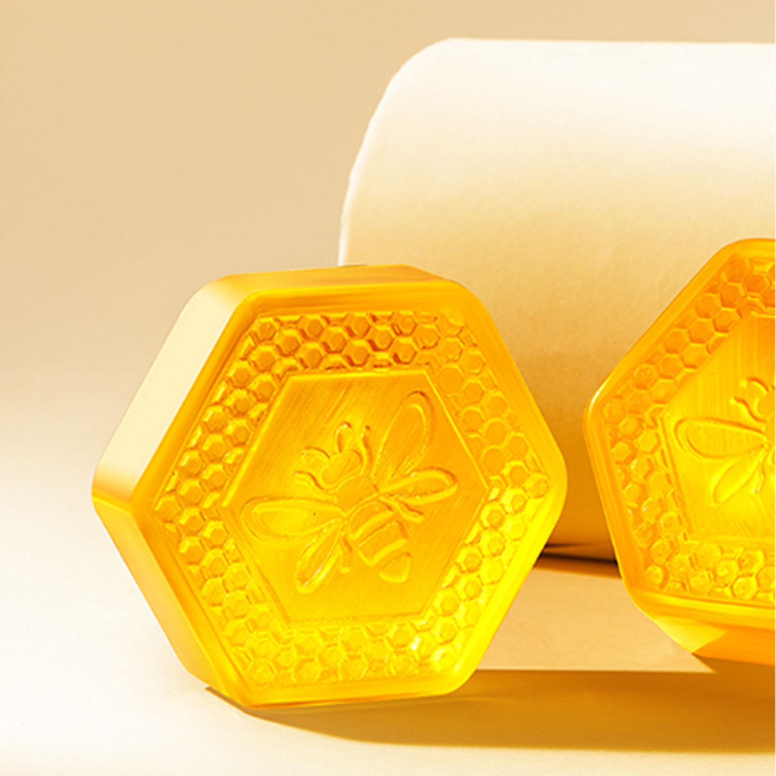 2Pcs Soap Bar Hydrating Manuka Honey Soap Long-lasting Fragrance Mild For Skin