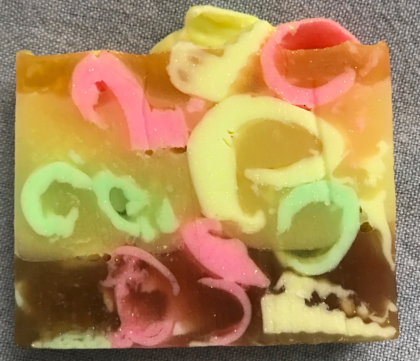 Organic Home made soap W/Hepp seed oil! Cheery Almond scent YUMMY!