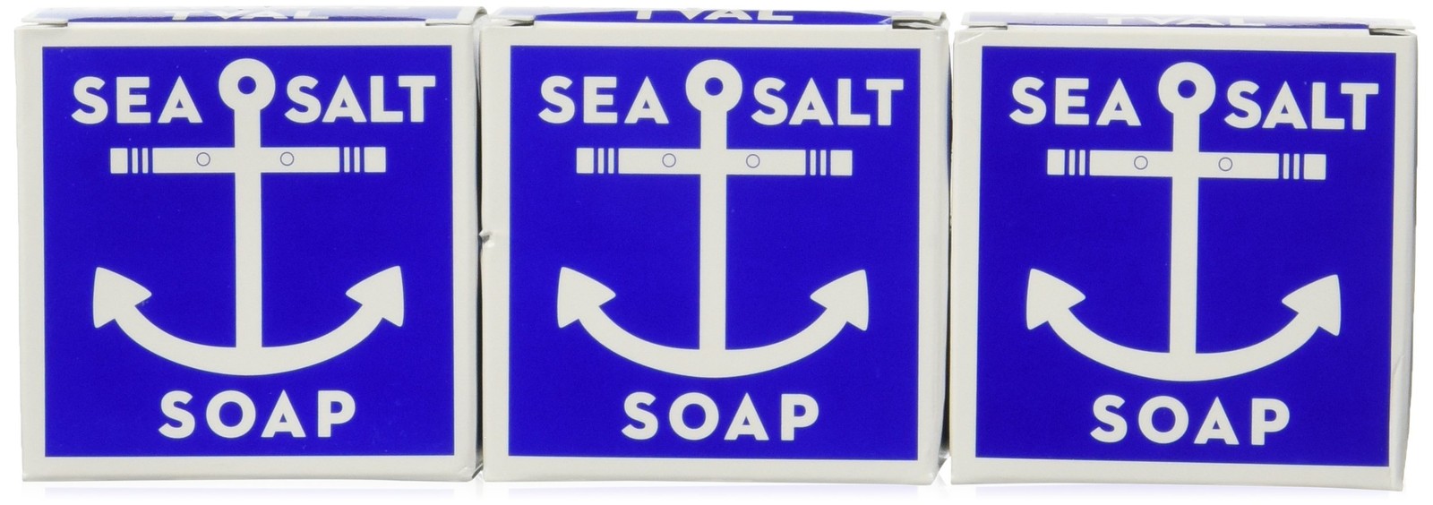 Swedish Dream Sea Salt Soap Set 4.3oz Pack of 3 Natural Bath Bar Cleanser