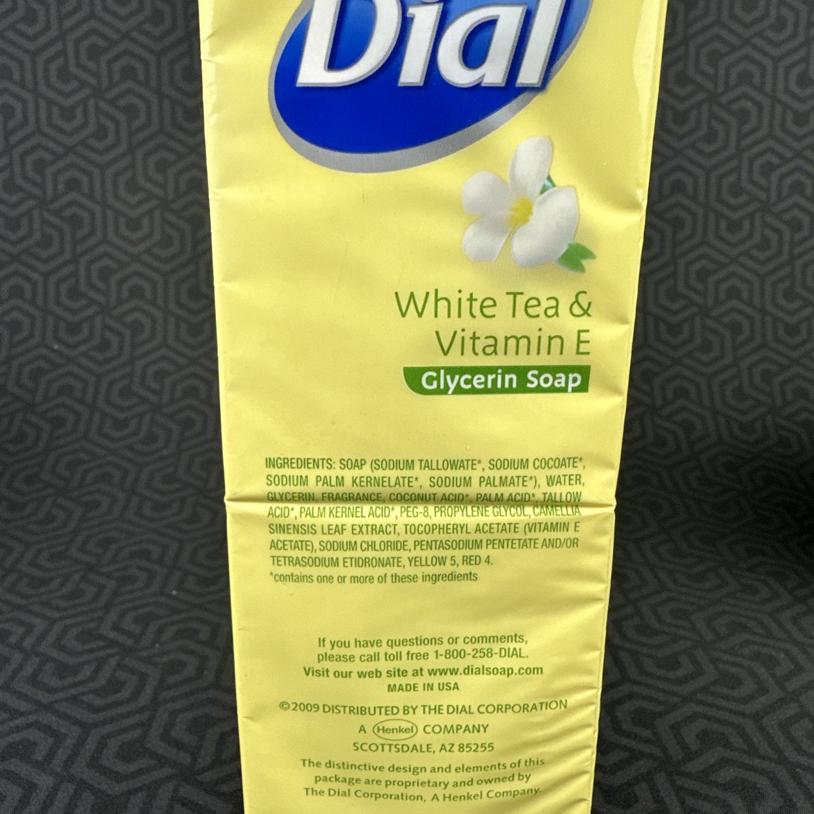 8 pack of 4 oz Dial Bar Soap White Tea and Vitamin E Glycerin New Sealed