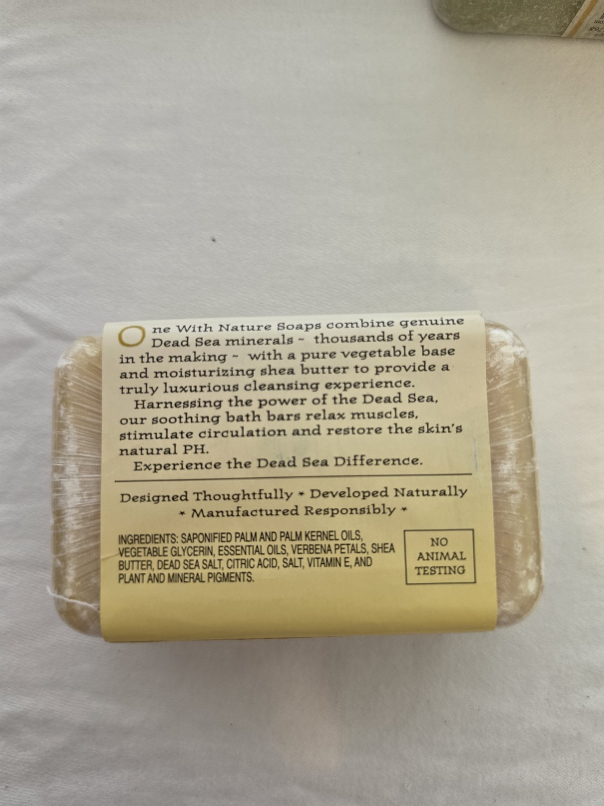 Lot Of 3 Bar Soaps: Lemon Verbena, French Milled Verb, Vetiver Cedar