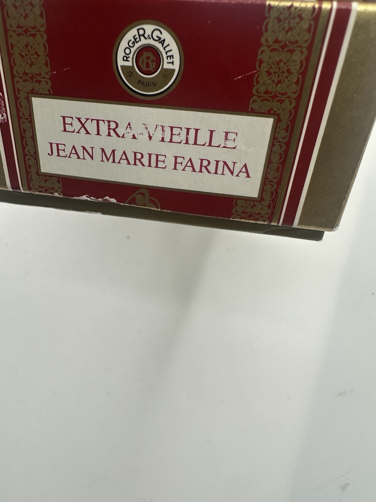 Vintage Y2K Roger & Gallet Paris Perfumed Soaps, Extra-Vieille, 3×3.5oz, w/ Box