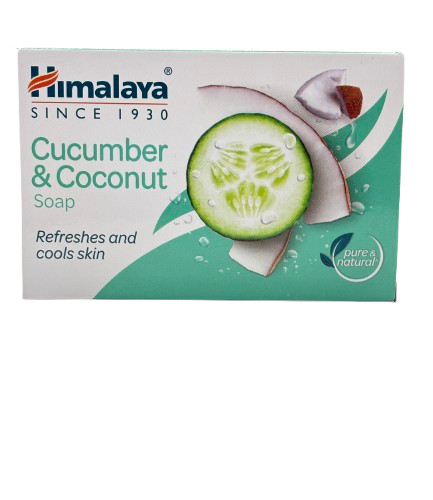 Himalaya Cucumber Coconut Soap Pure Natural Cools Skin 125gm Vegetable Origin US
