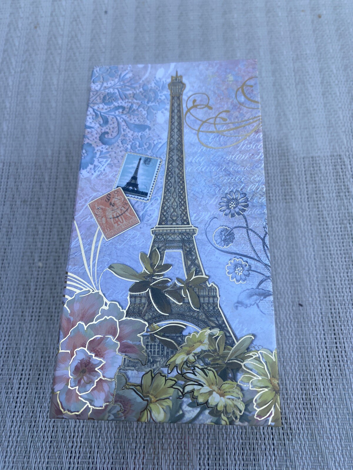 Pooch & Sweetheart ~Eiffel Tower Music Box w/Almond SOAP~ Plays “Fur Elise”~ NEW