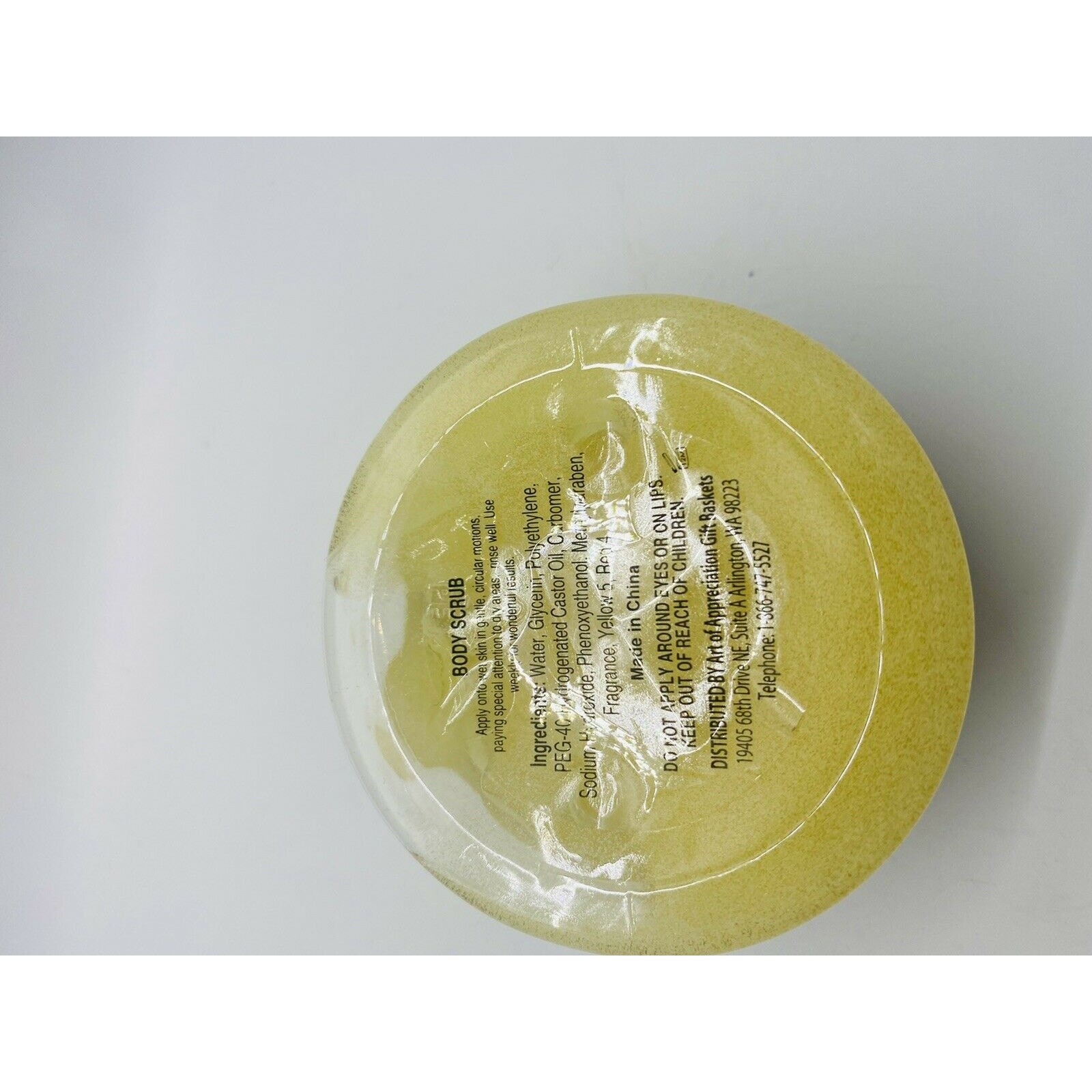 Citrus Splash Tea Body Scrub Spa Self Care Art de Moi Bath Shower Gift