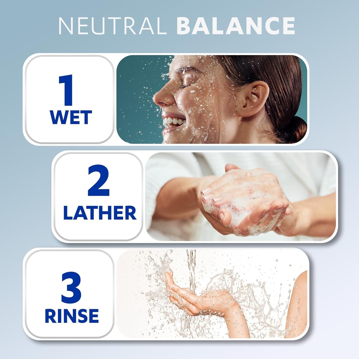 Neutral Hypoallergenic Bar Soap – Fragrance-Free & Dye-Free for Face & Body – Ge