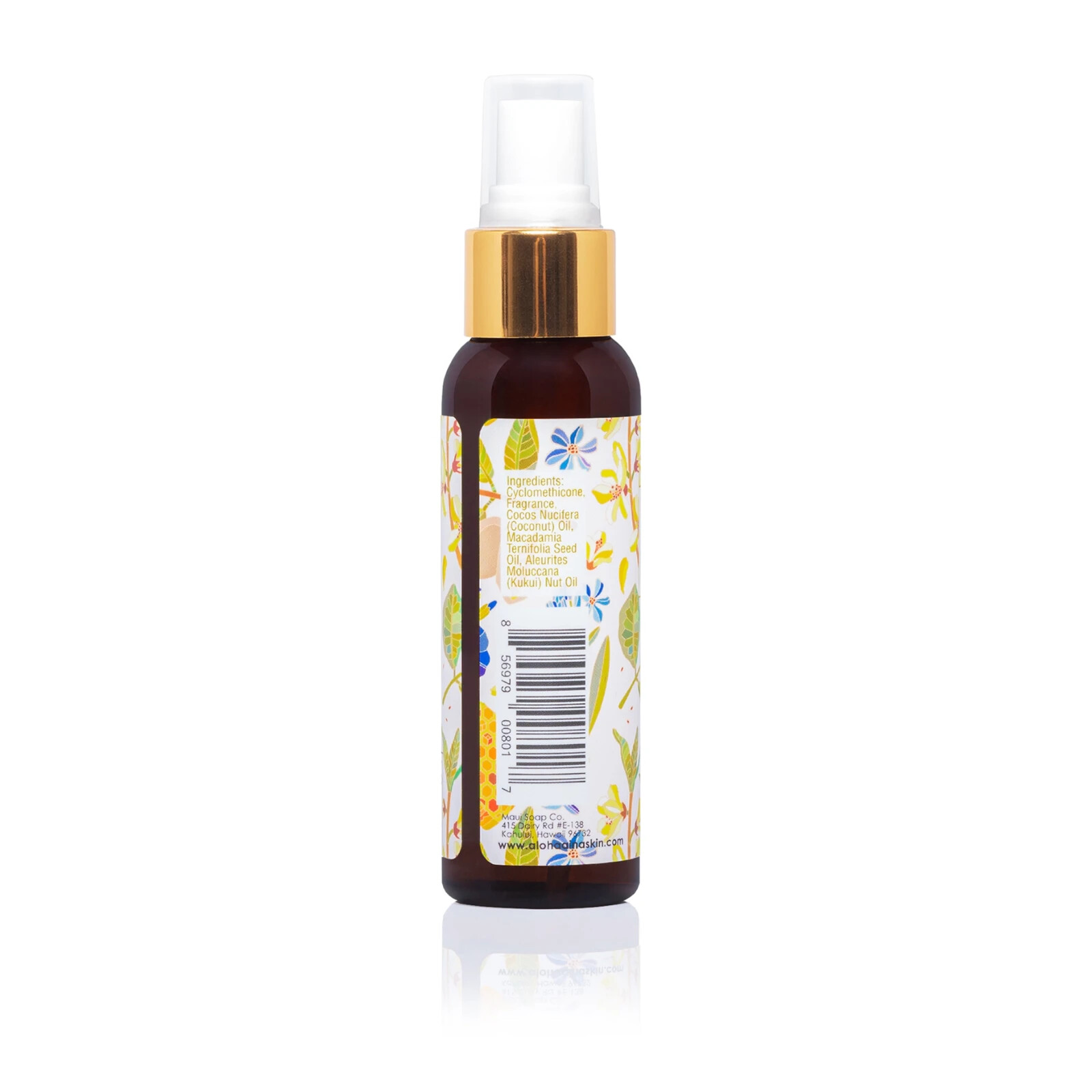 Maui Soap Co Aloha ‘Aina – Almond Body Mist 2oz bottle