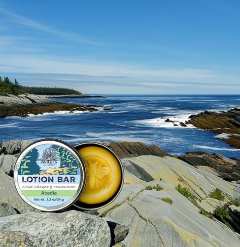 Avital’s Apiaries Acadia Beeswax Lotion Bar 1.2oz