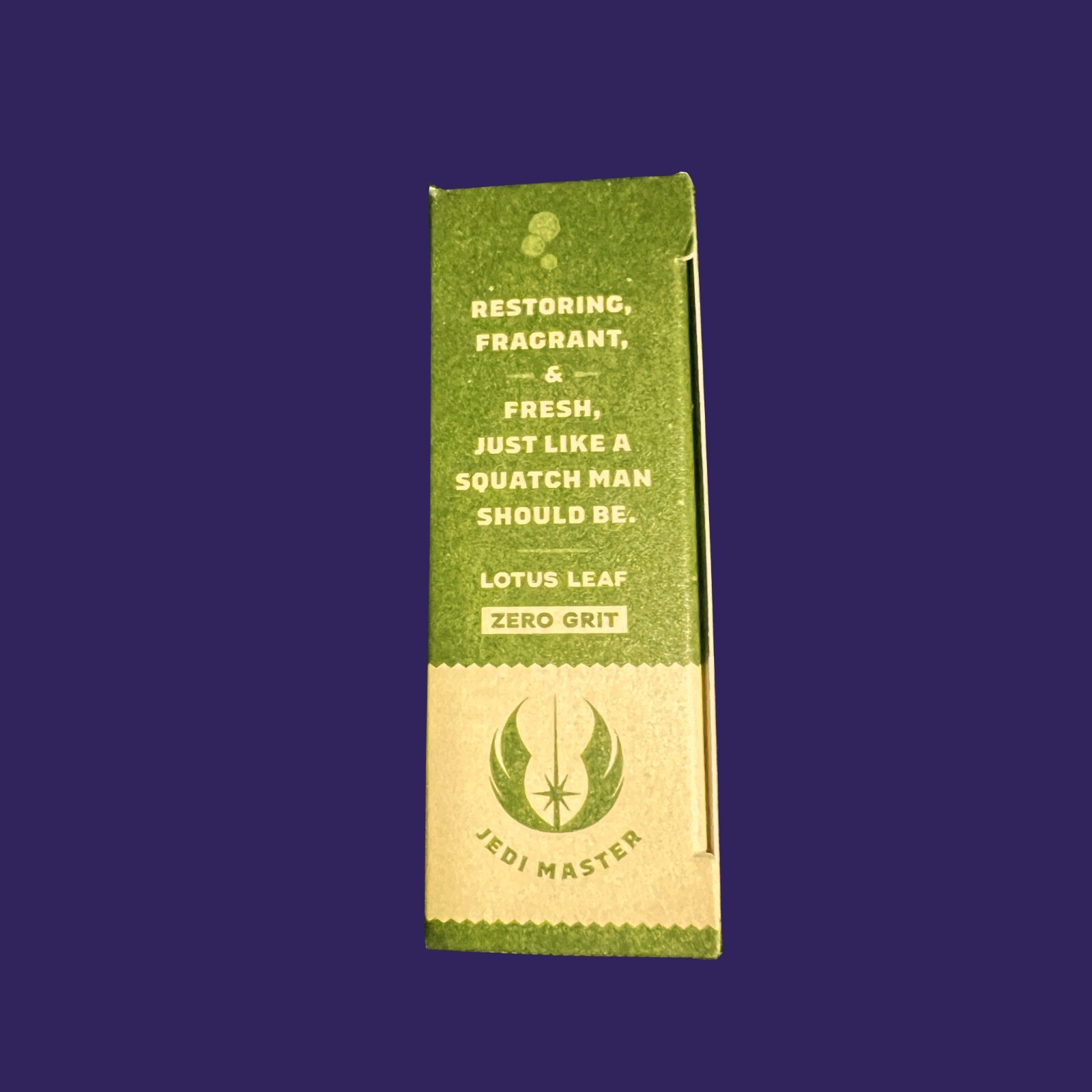 DR Squatch Wisdom Wash Soap Limited Edition Lotus Leaf Zero Grit